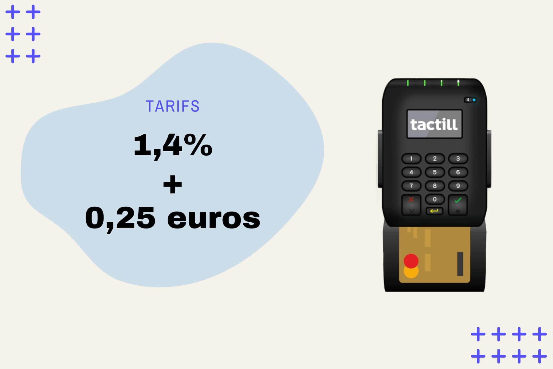 Les tarifs de Tactill Pay