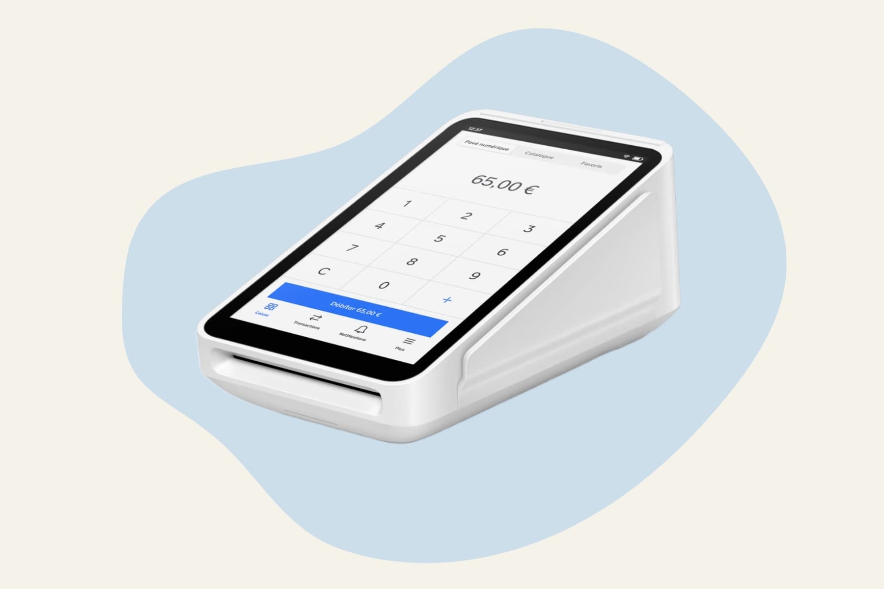 Le terminal de paiement WiFi de Square