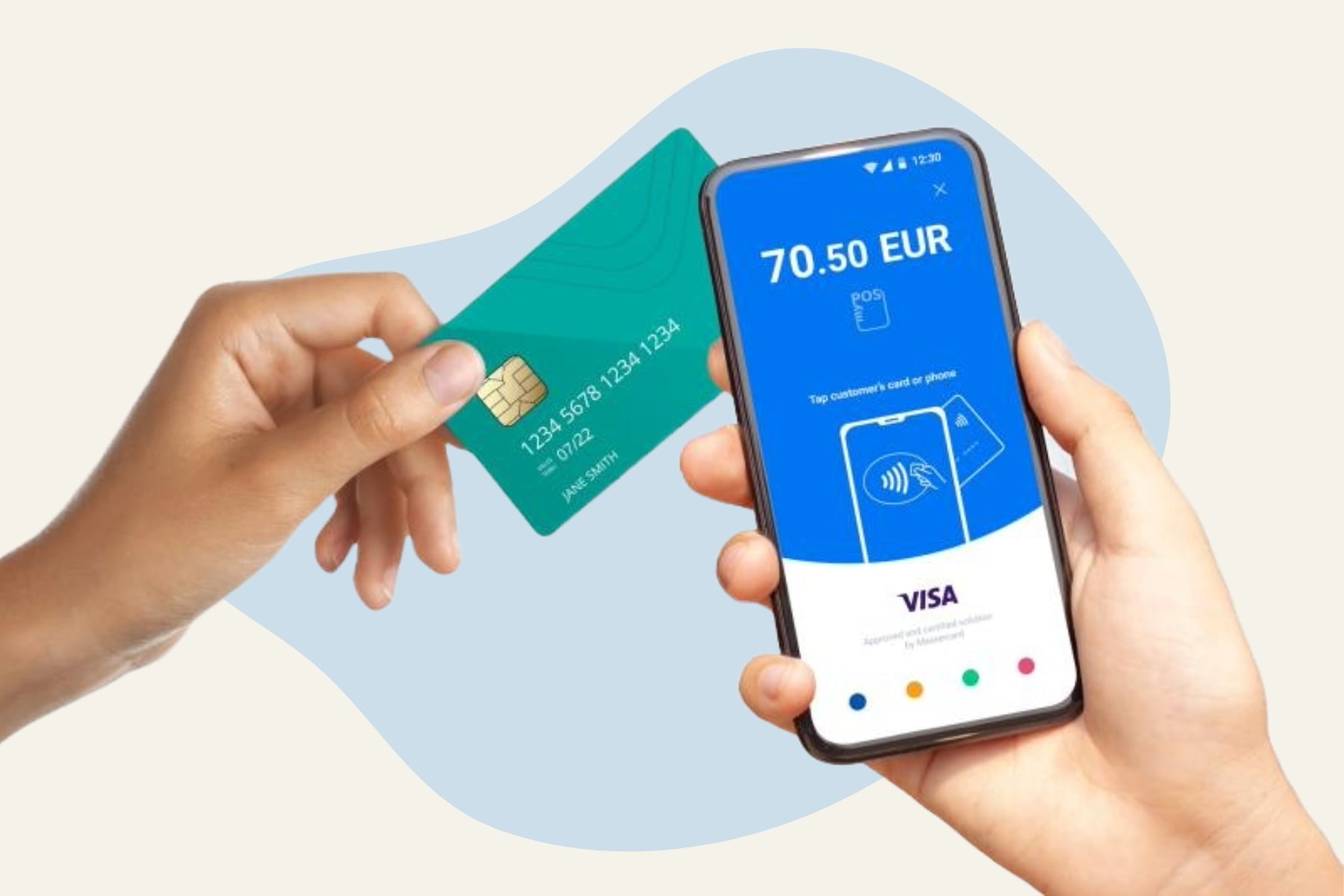 Le myPOS Glass transforme votre téléphone en terminal de paiement mobile